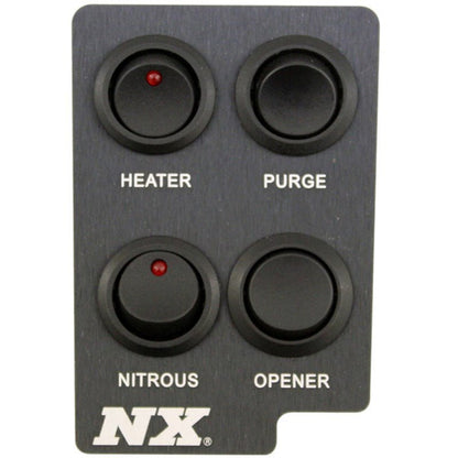 Nitrous Express 05 - 14 Ford Mustang Custom Switch Panel with Interchangeable Laser Engraved Nameplates | nex15785 - JDMuscleSPK339017