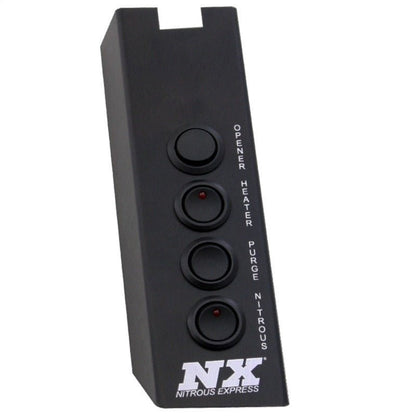 Nitrous Express 2015+ Ford Mustang Custom Switch Panel with Interchangeable Laser Engraved Nameplates | nex15791 - JDMuscleSPK339032