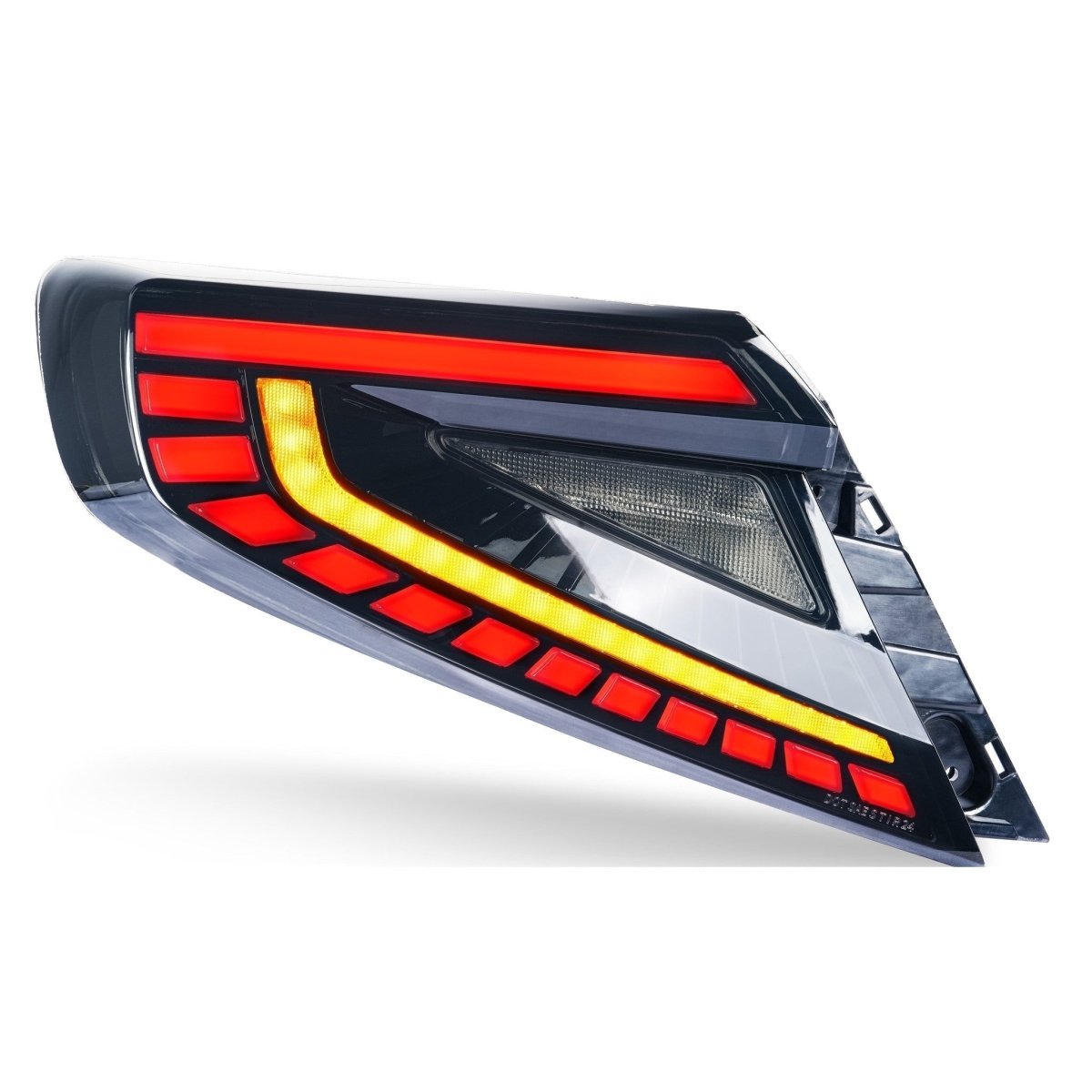 Noble Lux Series LED Tail Lights (Red Bar, Smoke Lens) - 2022 - 2025 Subaru WRX - JDMuscleExterior Lighting Tail Lightsnol22WRX.ARCTL.RD.SM