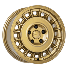 Nomad N502GR Arvo 15x7in / 5x114.3 BP / 15mm Offset / 72.62mm Bore - Gloss Gold Wheel - JDMuscleSPK591119
