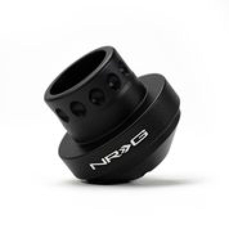 NRG [92-95 Civic / 92-96 Prelude / 90-93 Accord] Short Hub Adapter - Matte Black - JDMuscleSteering Wheel HubsnrgSRK-RL110H-BK
