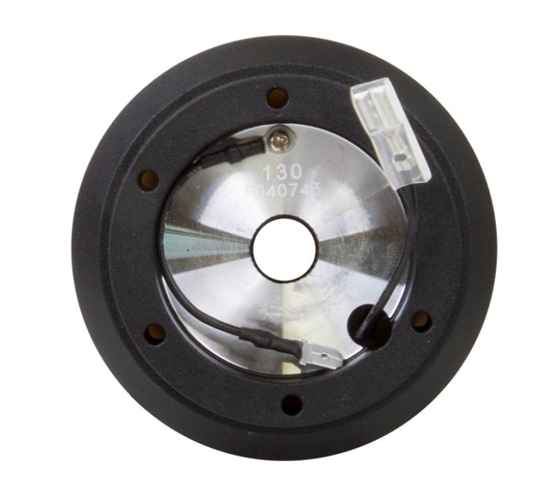 NRG [EK9 Civic] [S2000] [Prelude] Short Hub Adapter - Black - JDMuscleSteering Wheel HubsnrgSRK-130H