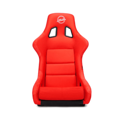 NRG FRP Fiber Glass Bucket Seat (Red) - XLarge - JDMuscleSeatsnrgFRP-304RD-NRG