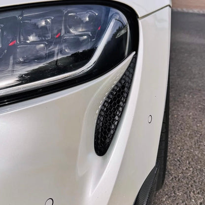 OEM+ Designs [20-26 GR Supra] Open Front Vents - JDMuscleHood Scoops / VentsOEMPD-A90-FV-UPHoneycombOEM (Unpainted)