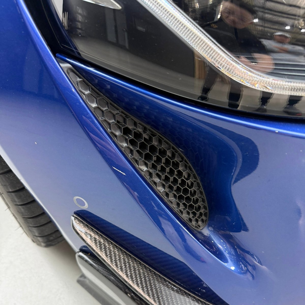 OEM+ Designs [20-26 GR Supra] Open Front Vents - JDMuscleHood Scoops / VentsOEMPD-A90-FV-UPHoneycombOEM (Unpainted)