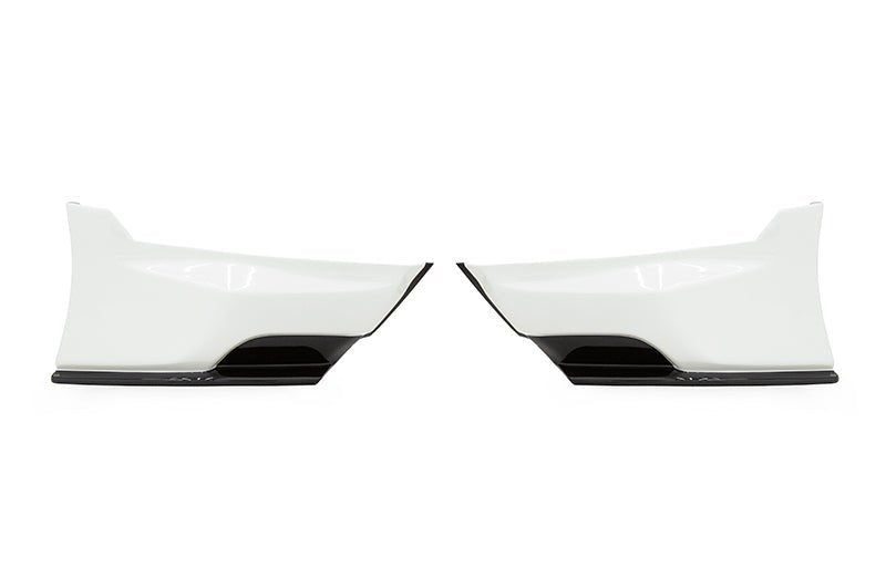 OLM [13 - 16 FR - S, 13 - 21 BRZ, 17 - 20 86] Paint Matched/Gloss Black Rear Bumper Lip - Satin White Pearl - JDMuscleRear LipsOLMA.70190.1-37J