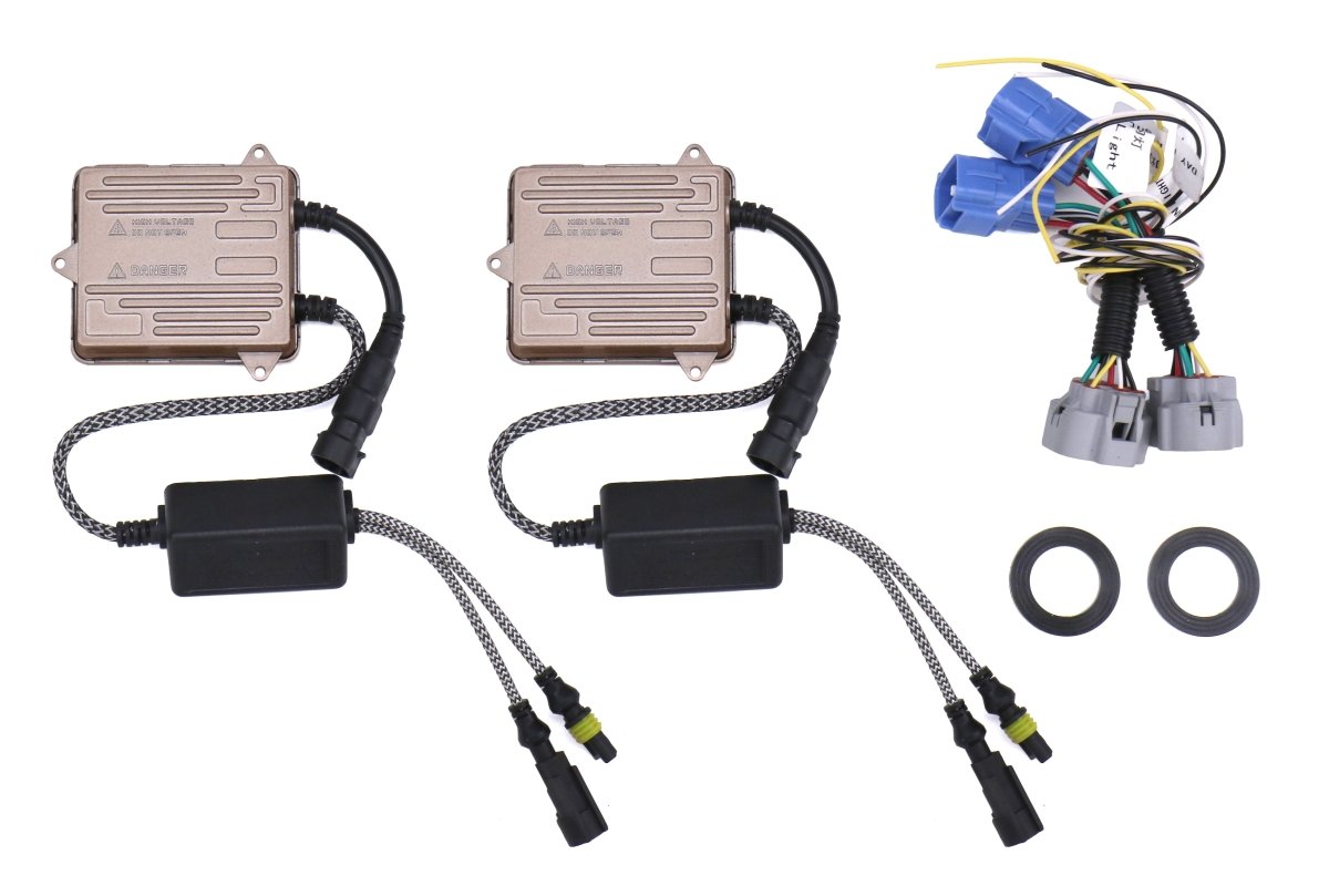OLM [13+ FT86/BRZ] Sequential Style Headlights w/ 6000k HID | A.70060.1 - JDMuscleHeadlightsOLMA.70060.1