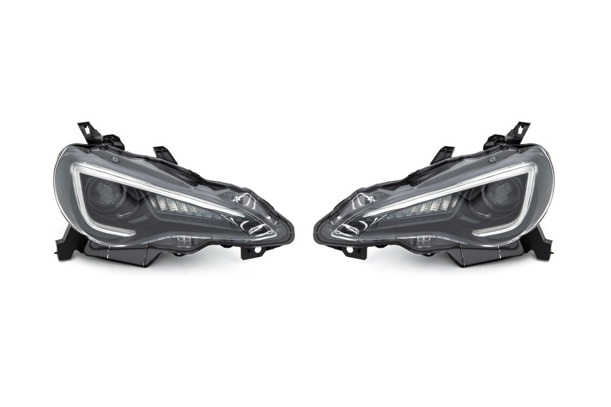 OLM [13+ FT86/BRZ] Sequential Style Headlights w/ 6000k HID | A.70060.1 - JDMuscleHeadlightsOLMA.70060.1