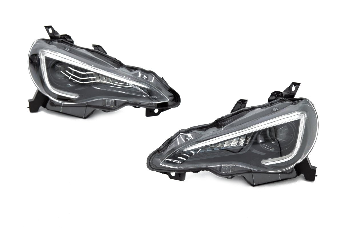 OLM [13+ FT86/BRZ] Sequential Style Headlights w/ 6000k HID | A.70060.1 - JDMuscleHeadlightsOLMA.70060.1