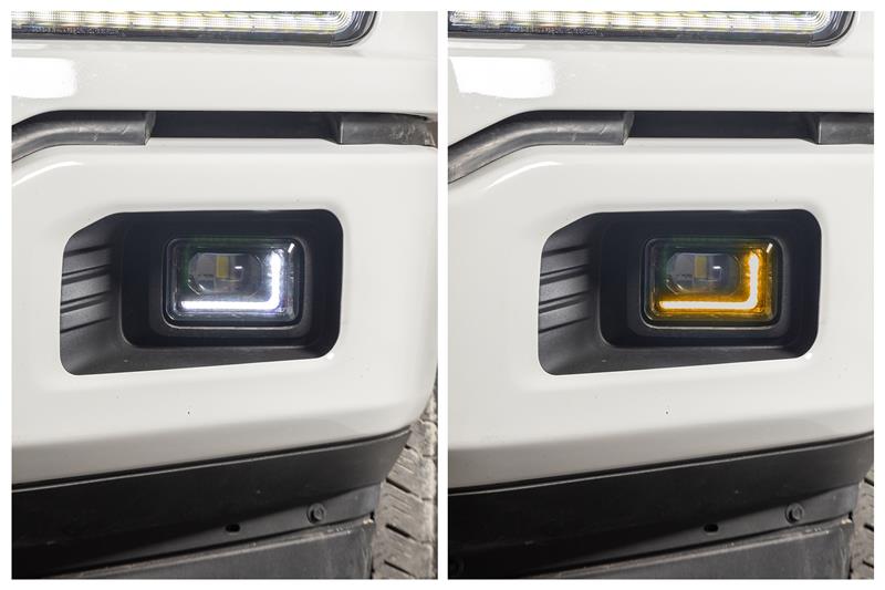 OLM [15 - 20 F150] Fog Lights w/ White or Amber DRL + Turn Signal | E.16047.1 - JDMuscleFog LightsOLME.16047.1
