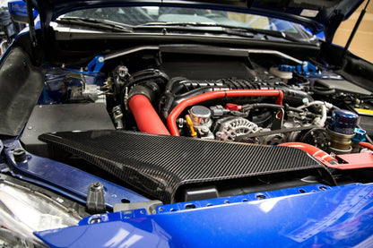 OLM [15 - 21 WRX] LE Pre - preg Carbon Fiber Intake Duct Cover | IS - INTAKE - COVER - JDMuscleAir Intake DuctsOLMIS-INTAKE-COVER