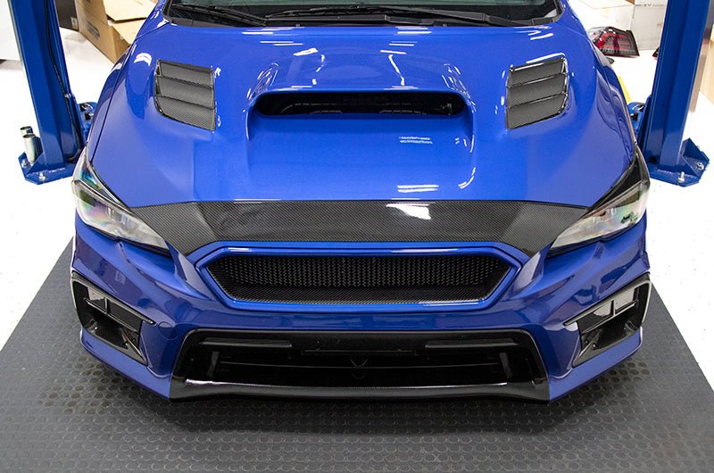 OLM [15 - 21 WRX/STI] Carbon Fiber Upper Front Bumper Cover | A.70162.1 - JDMuscleBumper CoversOLMA.70162.1