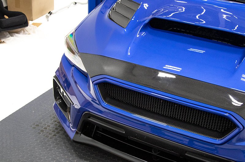 OLM [15 - 21 WRX/STI] Carbon Fiber Upper Front Bumper Cover | A.70162.1 - JDMuscleBumper CoversOLMA.70162.1