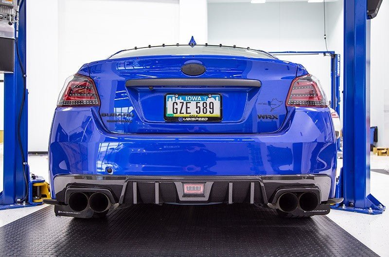 OLM [15 - 21 WRX/STI] LE Pre - preg Carbon Fiber Rear Diffuser | A.70064.1 - JDMuscleDiffusers and Vortex GeneratorsOLMA.70064.1