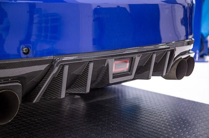 OLM [15 - 21 WRX/STI] LE Pre - preg Carbon Fiber Rear Diffuser | A.70064.1 - JDMuscleDiffusers and Vortex GeneratorsOLMA.70064.1