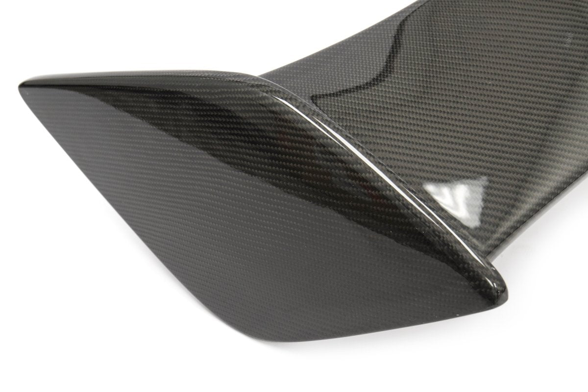 OLM [15 - 21 WRX/STI] Silverline Carbon Fiber OEM S Style Spoiler with Black Bases | OLM15SLINESTICF - JDMuscleSpoilers and WingsOLMOLM15SLINESTICF