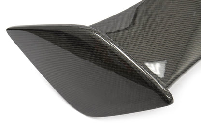 OLM [15 - 21 WRX/STI] Silverline Carbon Fiber OEM S Style Spoiler with Black Bases | OLM15SLINESTICF - JDMuscleSpoilers and WingsOLMOLM15SLINESTICF