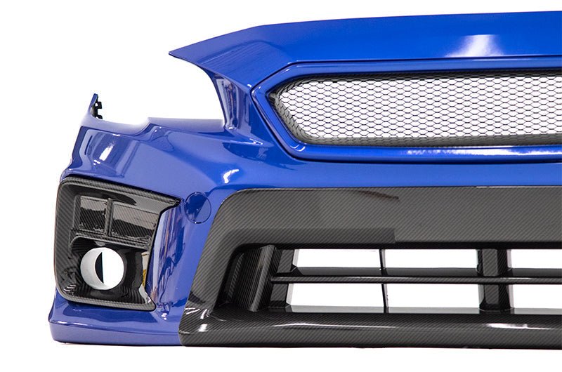 OLM [18 - 20 WRX / STI] LE Pre - preg Carbon Fiber Lower Bumper Cover - JDMuscleBumper CoversOLMA.70203.1