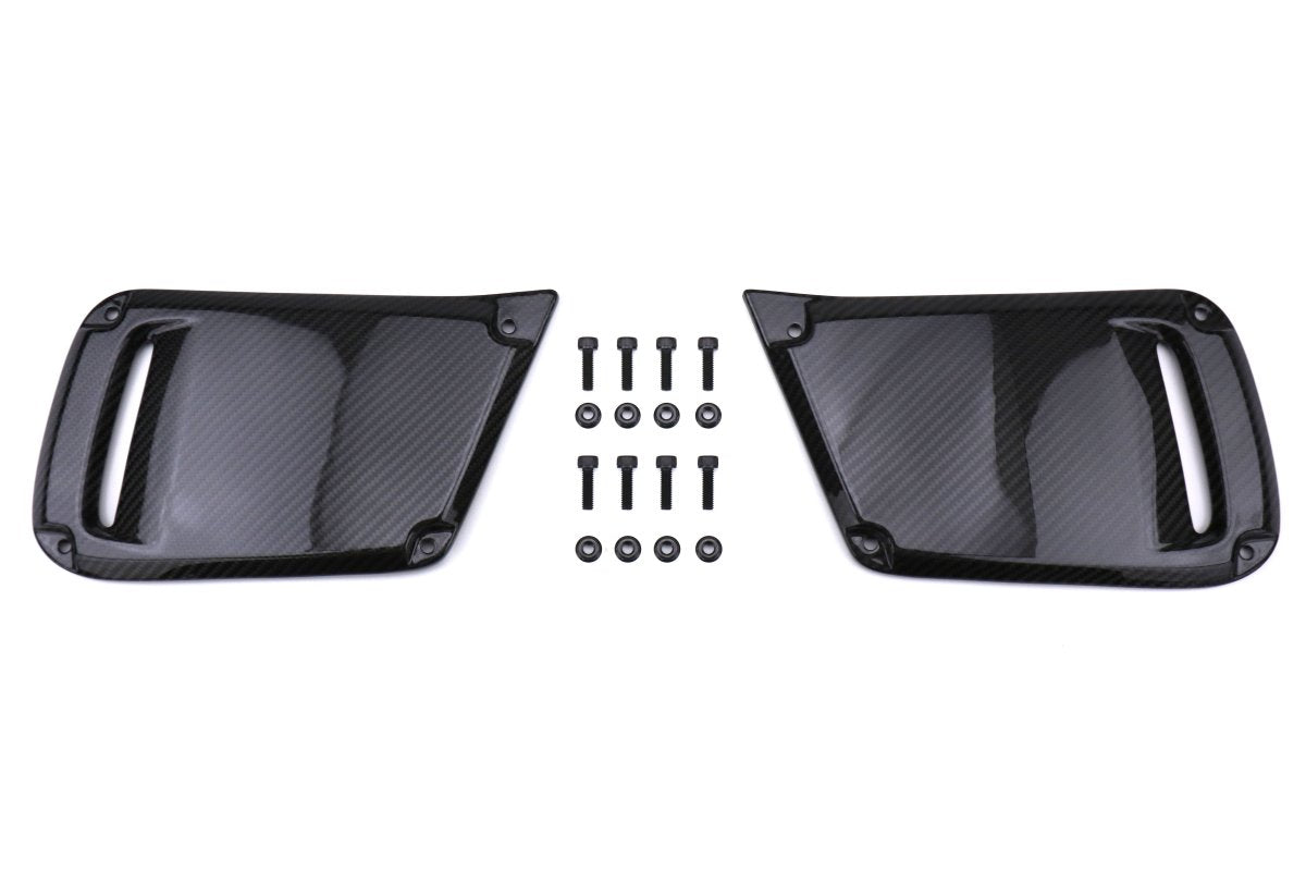 OLM [18 - 21 WRX/STI] LE Pre - preg Carbon Fiber JDM DRL Facelift Bezel Cover - No Fog Hole | A.70131.1 - JDMuscleExterior GarnishesOLMA.70131.1