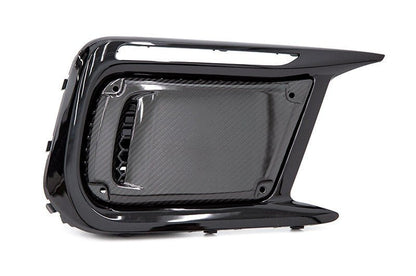 OLM [18 - 21 WRX/STI] LE Pre - preg Carbon Fiber JDM DRL Facelift Bezel Cover - No Fog Hole | A.70131.1 - JDMuscleExterior GarnishesOLMA.70131.1