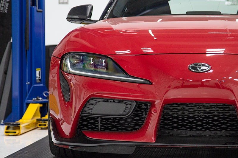 OLM [20 GR Supra] LE Carbon Fiber Front Bumper Vents Covers - JDMuscleExterior GarnishesOLMA.70123.1