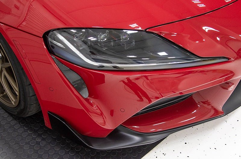 OLM [20 GR Supra] LE Carbon Fiber Front Bumper Vents Covers - JDMuscleExterior GarnishesOLMA.70123.1