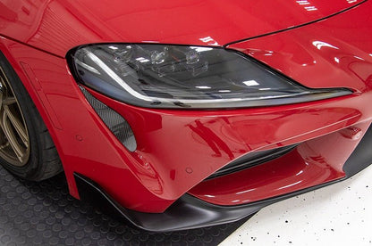 OLM [20 GR Supra] LE Carbon Fiber Front Bumper Vents Covers - JDMuscleExterior GarnishesOLMA.70123.1