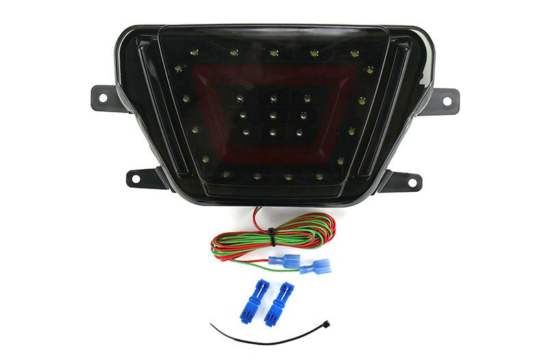 OLM [20+ Supra] V2 F1 Style Multifunction 4th Brake Light (Smoke Lens, Black Base, Red Bar) | A.70236.1 - SBR - JDMuscleAuxiliary Brake LightingOLMA.70236.1-SBR