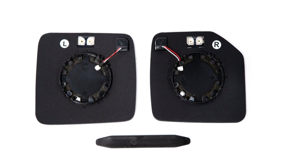 OLM [21+ Ford Bronco] Wide Angle Mirrors with Defrost and BSM - Chrome | B.16001.3 - JDMuscleAftermarket MirrorsOLMB.16001.3