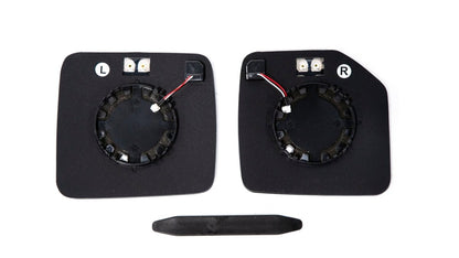 OLM [21+ Ford Bronco] Wide Angle Mirrors with Defrost and BSM - Chrome | B.16001.3 - JDMuscleAftermarket MirrorsOLMB.16001.3