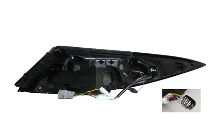 OLM [22 - 26 GR86/BRZ] Raiden LED Taillights - Clear Lens/Red Bar - JDMuscleTail LightsOLME.49016.1-CR
