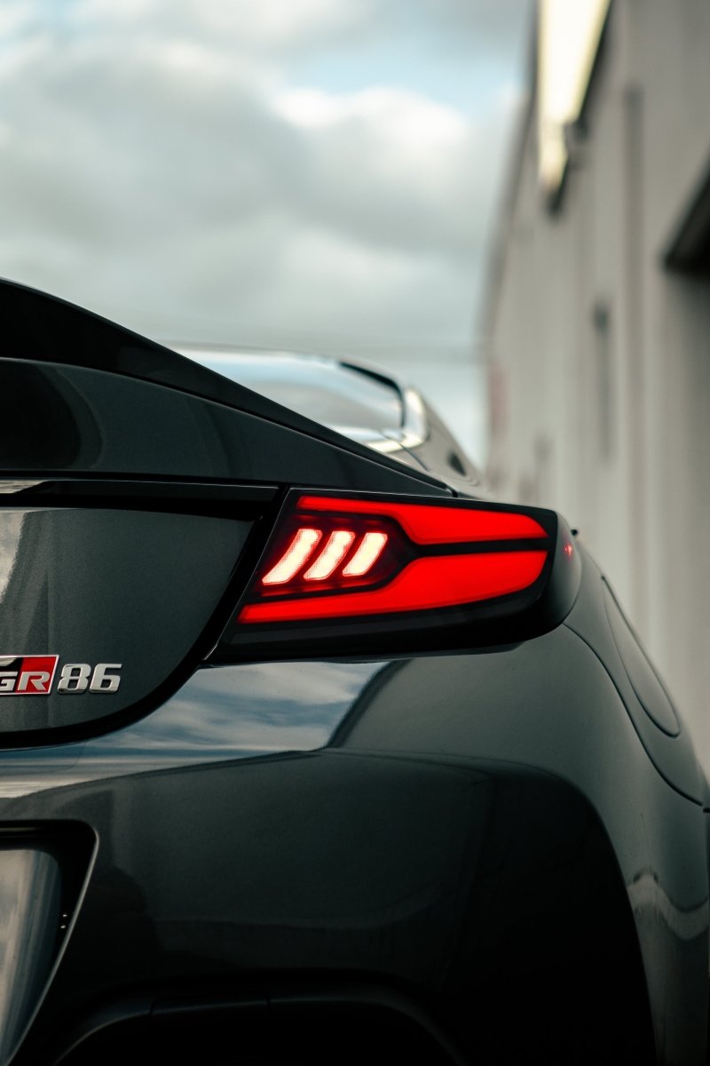 OLM [22 - 26 GR86/BRZ] Raiden LED Taillights - Clear Lens/Red Bar - JDMuscleTail LightsOLME.49016.1-CR