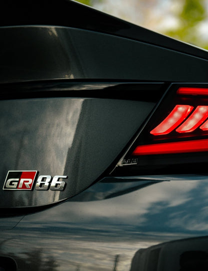 OLM [22 - 26 GR86/BRZ] Raiden LED Taillights - Clear Lens/Red Bar - JDMuscleTail LightsOLME.49016.1-CR