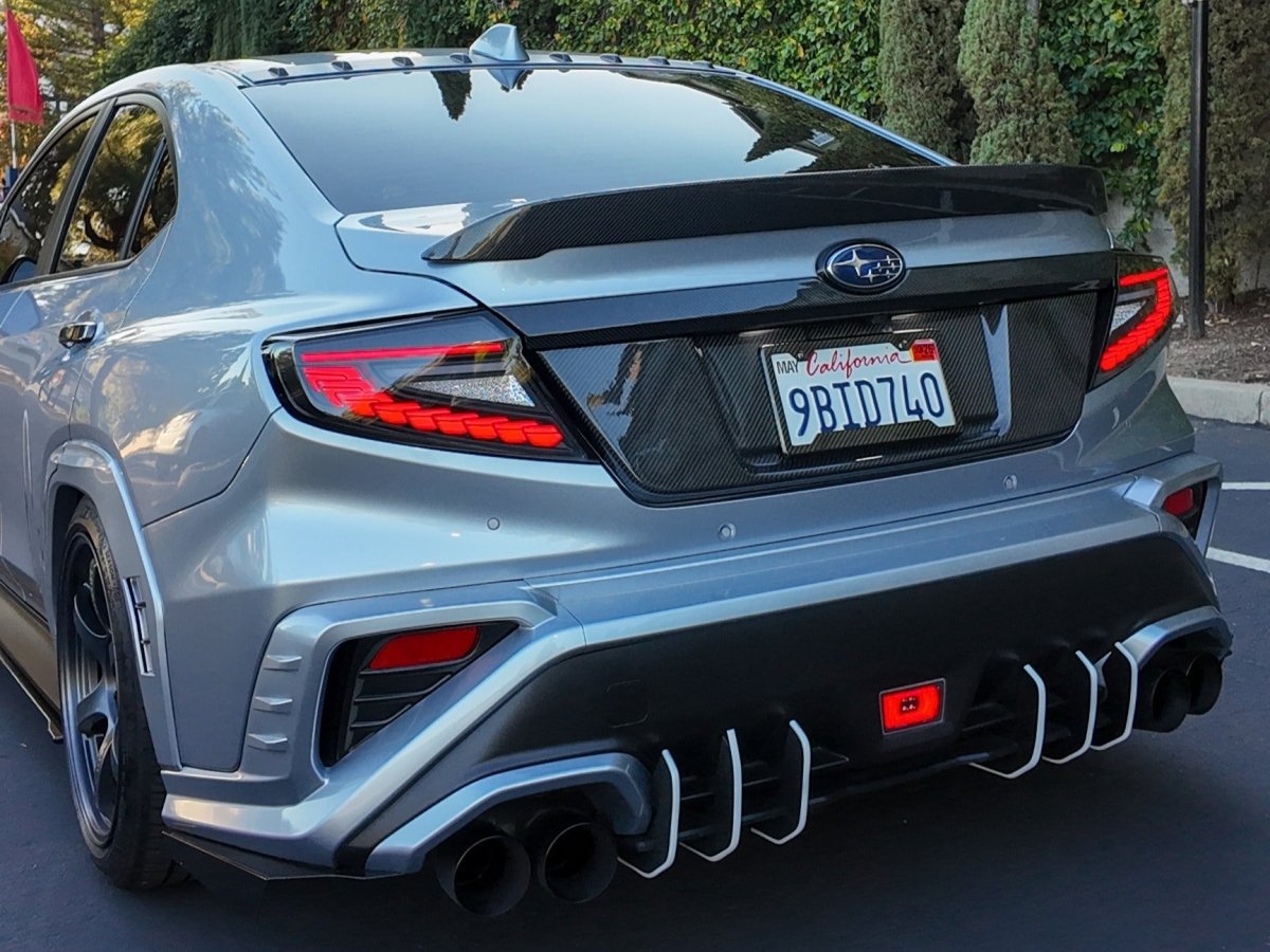 OLM [22–26 WRX] Phantom-Spec LED Taillights - Smoke Lens Red Optic - JDMuscleTail LightsOLME.47005.1-SR