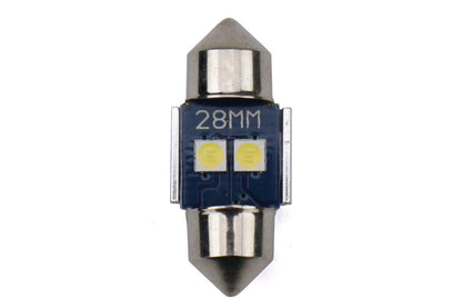 OLM 28 Actual 28mm 2 chip Festoon Bulb (SINGLE BULB) - JDMuscleOLMOLM28MMFES