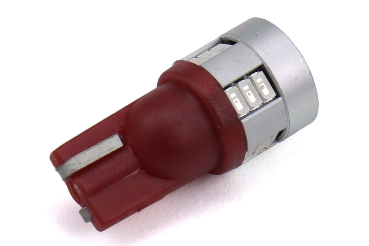 OLM A - Series LED T10 Red Bulb - JDMuscleOLMA.T10.RED