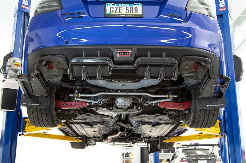 OLM A1 Style Carbon Fiber Rear Diffuser - 2015 - 2021 WRX / STI - JDMuscleOLMA.70177.1
