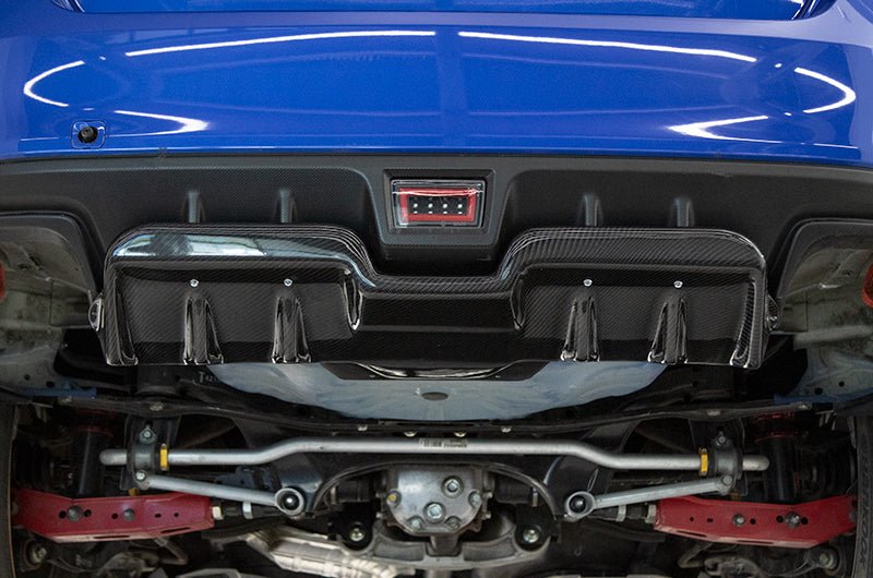 OLM A1 Style Carbon Fiber Rear Diffuser - 2015 - 2021 WRX / STI - JDMuscleOLMA.70177.1