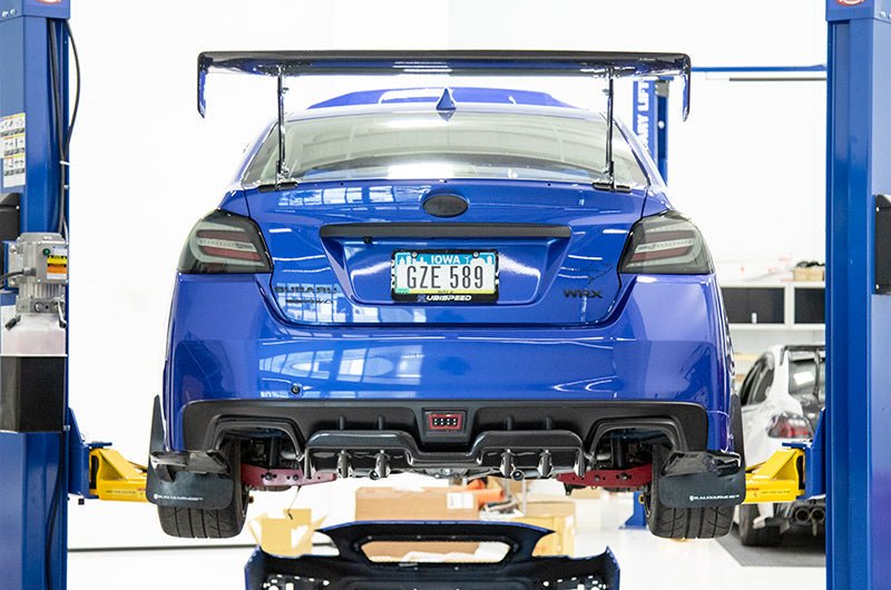 OLM A1 Style Carbon Fiber Rear Diffuser - 2015 - 2021 WRX / STI - JDMuscleOLMA.70177.1