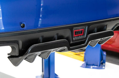 OLM A1 Style Carbon Fiber Rear Diffuser - 2015 - 2021 WRX / STI - JDMuscleOLMA.70177.1