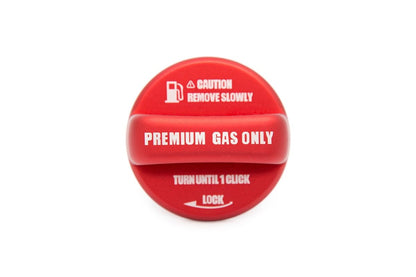 OLM Anodized Red Fuel Cap Cover - 15+ WRX / STI, 13+ FT86, 13+ Crosstrek, 14+ Forester, 12+ Impreza, - JDMuscleOLMA.70019.1