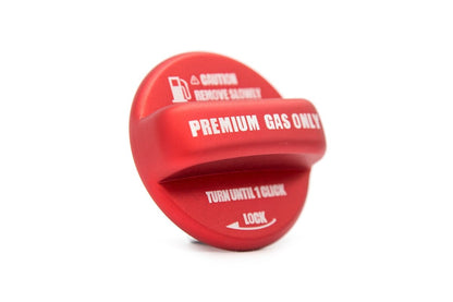 OLM Anodized Red Fuel Cap Cover - 15+ WRX / STI, 13+ FT86, 13+ Crosstrek, 14+ Forester, 12+ Impreza, - JDMuscleOLMA.70019.1
