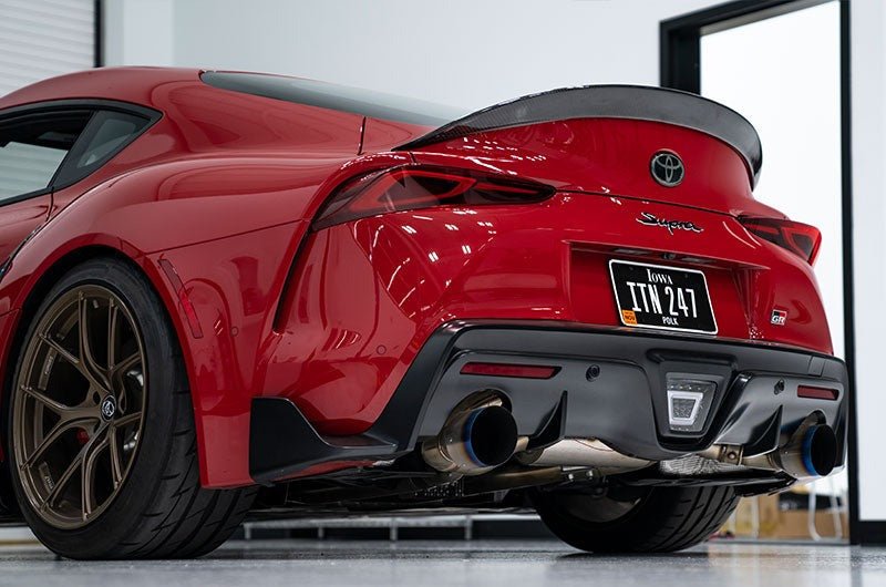 OLM AS Style Carbon Fiber Duckbill Spoiler - 2020+ Supra - JDMuscleOLMA.70224.1