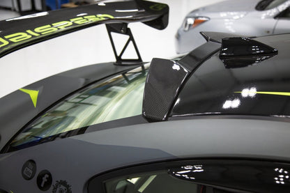 OLM ATAK Carbon Fiber Roof Spoiler - 2015 - 2021 Subaru WRX / STI - JDMuscleOLMA.70008.1