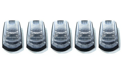 OLM Cab Light Replacement Set (Clear Lens/Amber Light) - 2017 - 2022 Ford Super Duty F250/F350 - JDMuscleOLME.16052.1