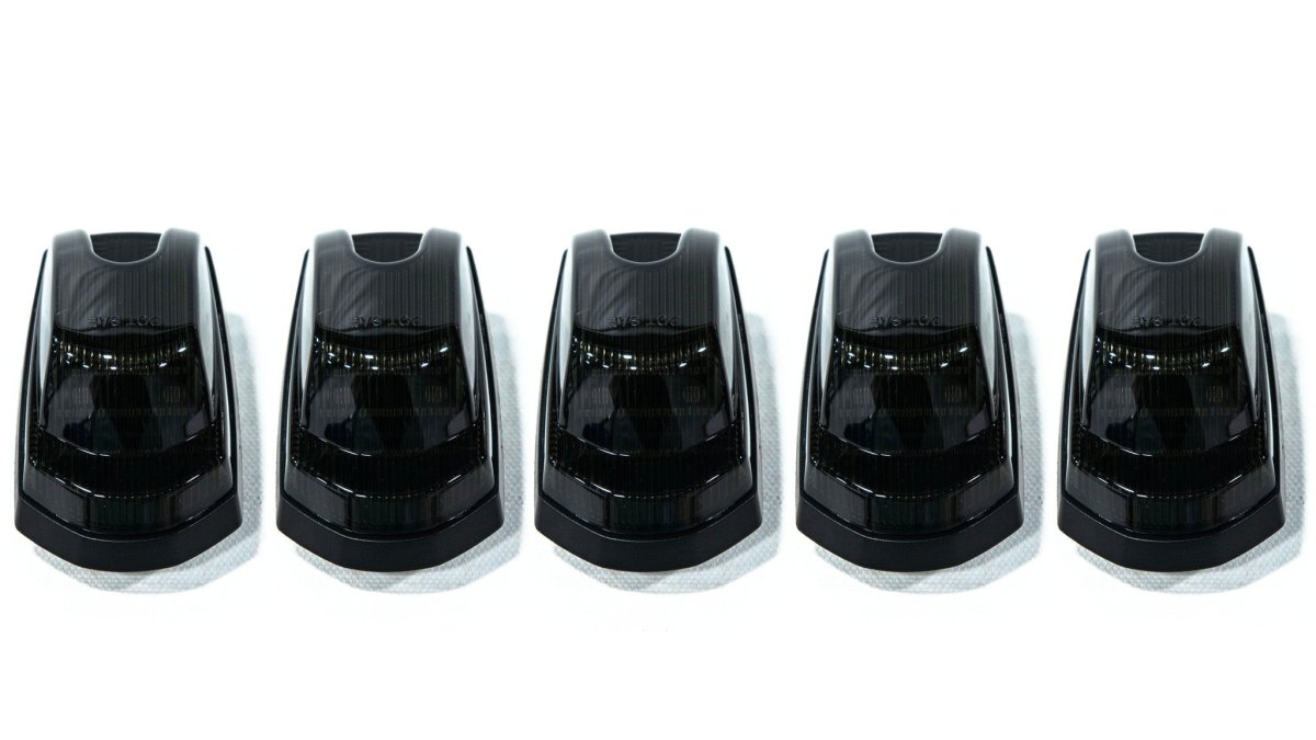OLM Cab Light Replacement Set (Smoke Lens/White Light) - 2017 - 2022 Ford Super Duty F250/F350 - JDMuscleOLME.16052.4