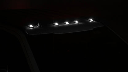 OLM Cab Light Replacement Set (Smoke Lens/White Light) - 2017 - 2022 Ford Super Duty F250/F350 - JDMuscleOLME.16052.4