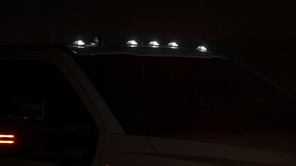 OLM Cab Light Replacement Set (Smoke Lens/White Light) - 2017 - 2022 Ford Super Duty F250/F350 - JDMuscleOLME.16052.4