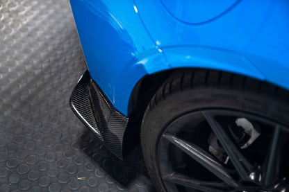 OLM Carbon Fiber CS Style Rear Bumper Lips - 2022+ GR86 / BRZ - JDMuscleOLMB.49005.1