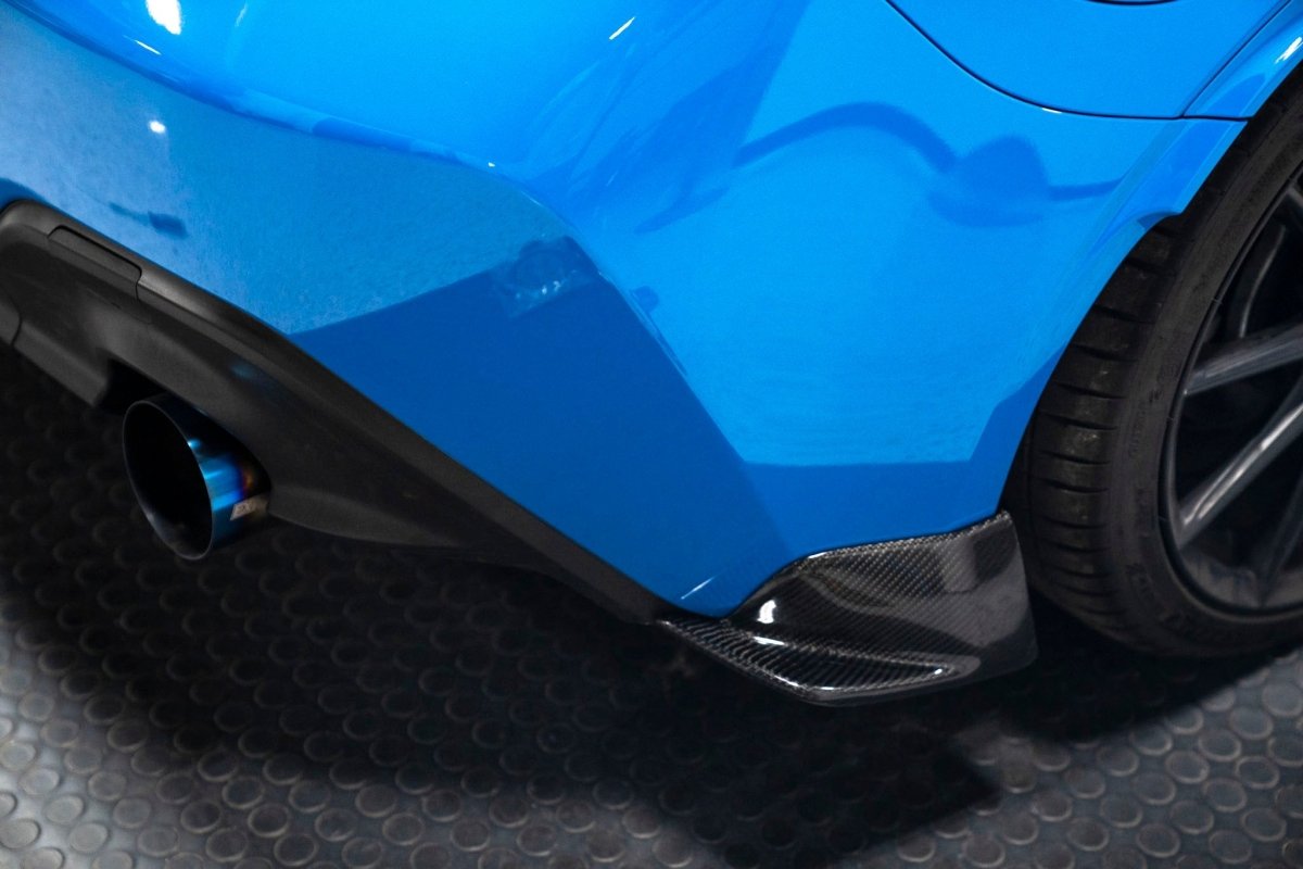 OLM Carbon Fiber CS Style Rear Bumper Lips - 2022+ GR86 / BRZ - JDMuscleOLMB.49005.1
